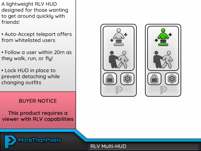 MoreThanPixels: RLV Multi-HUD