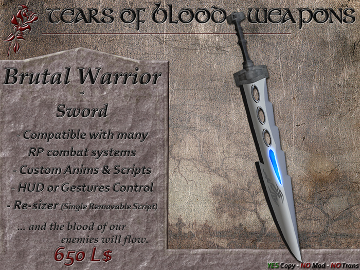 ToB Brutal Warrior Sword