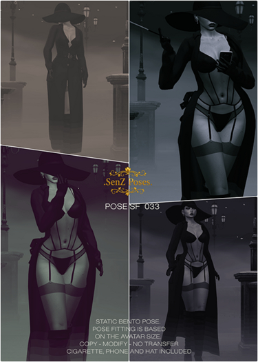 .SenZ Poses. SF 033 - SET - ADD Me