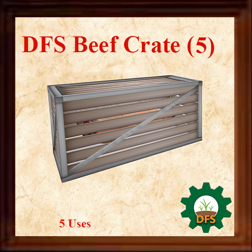 DFS Beef Crate (5) Actual Beef crate - 5 Uses
