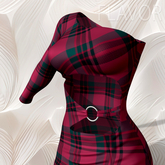 Kupra Dress Red Plaid