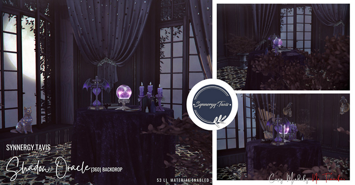 SYNNERGY.TAVIS//Shadow Oracle {360} Backdrop