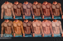 MIDNA - Eric Sweater - Mesh Version *PACK*