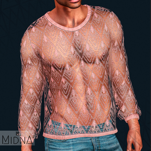 MIDNA - Eric Sweater - Triangles V. - ROSE [ADD]
