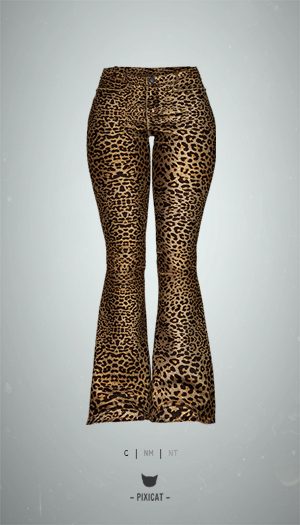 -Pixicat- Mabel Jeans (Leopard)