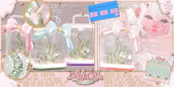 {Ribbons} Sea Fairies {Box}