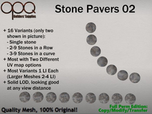 Full Perm Round Pavers - OPQ Stone Pavers 02