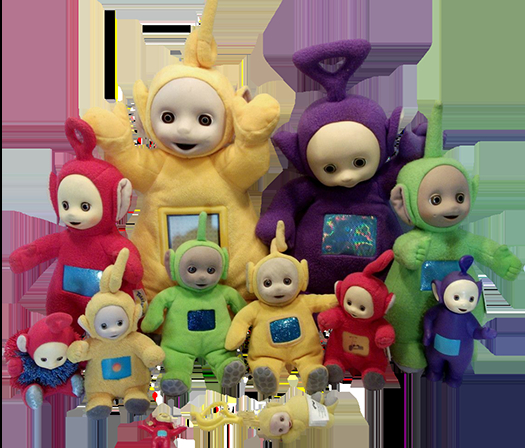 Yellow teletubby