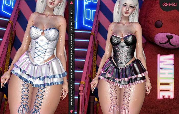 OHMAI  (ADD) - Meroleona Set White