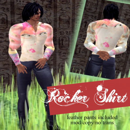 FAMOUS 60's Rocker Face Shirt and Pants, great gift