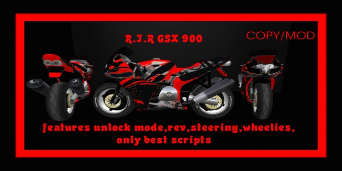 GSX 900 Motorcycle