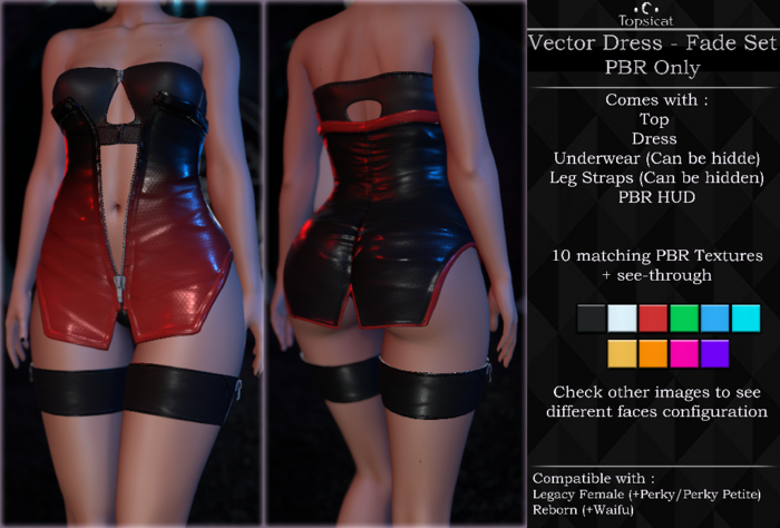 [Topsicat] Vector Dress - Gradient