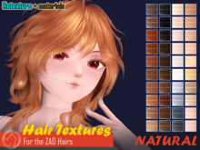 Berrybird - ZAO Hair Textures [NATURAL]
