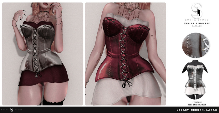 EUTHA - Violet Lingerie FATPACK