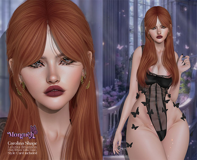* MONARCH * Carolina Shape Lelutka Briannon EvoX 4.0