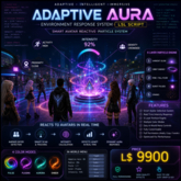 Adaptive Aura LSL Script – Smart Avatar Reactive Particle System | Dynamic Environment FX | Full Perm