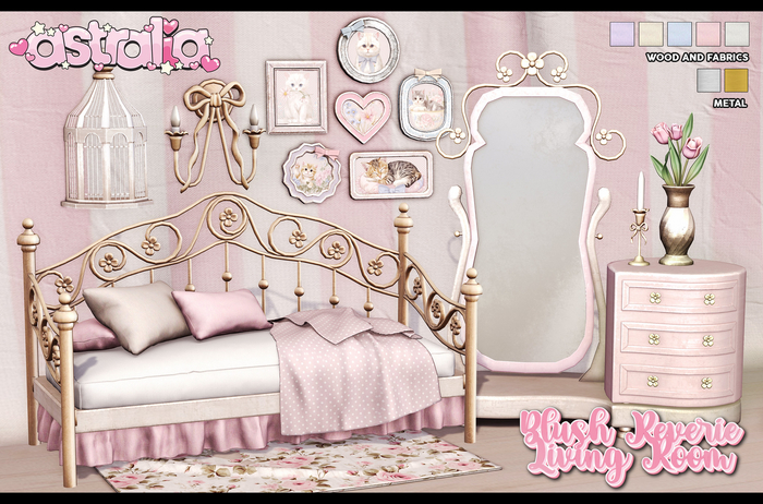 Astralia // Blush Reverie Living Room (Rug)