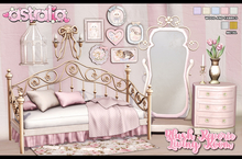 Astralia // Blush Reverie Living Room (Frames)