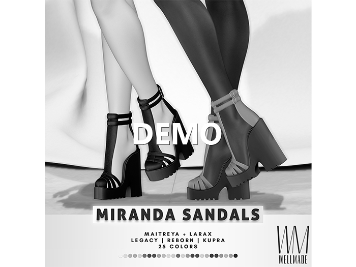 [WellMade] Miranda Sandals DEMO