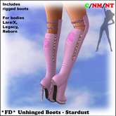 *FD* Unhinged Boots [Boxed] Stardust