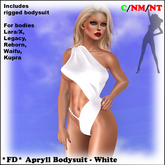 *FD* Apryll Bodysuit [Boxed] White