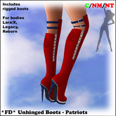 *FD* Unhinged Boots [Boxed] Patriots