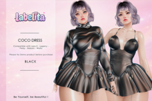 [LABELITA] Coco Dress Black
