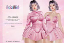 [LABELITA] Coco Dress Pink