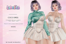 [LABELITA] Coco Dress White