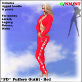 *FD* Puffery Outfit [Boxed] Red