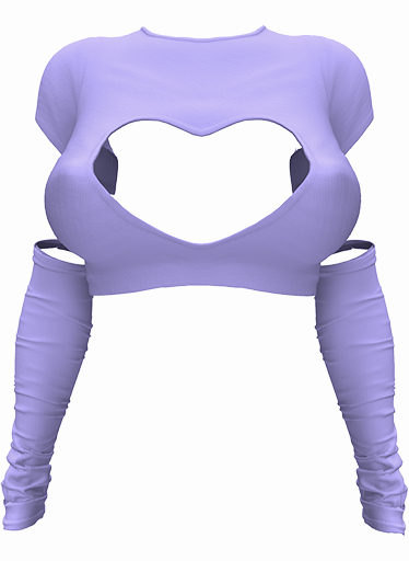*CK* Love bond sweater LILAC