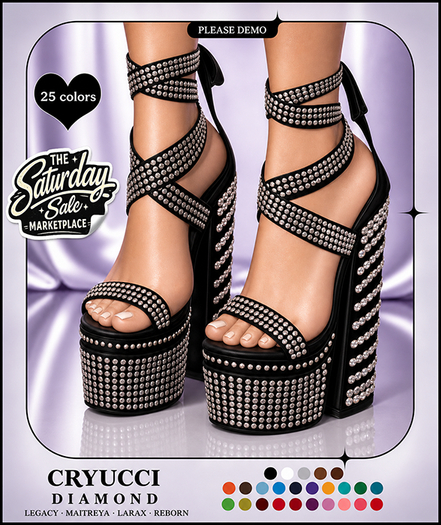 Cryucci DIAMOND HEELS FATPACK