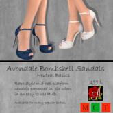 Avondale Bombshell Sandals Neutral Basics