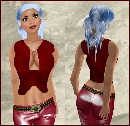 Baby Ice Blue Hair