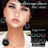 {Poeme} Spring Rain Dangle Earrings