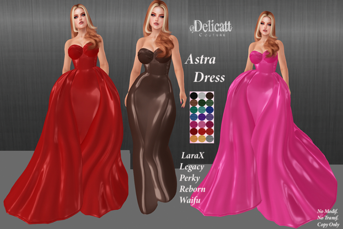 Delicatt Couture - Astra Gown Dress  - MAY03♥2026♥
