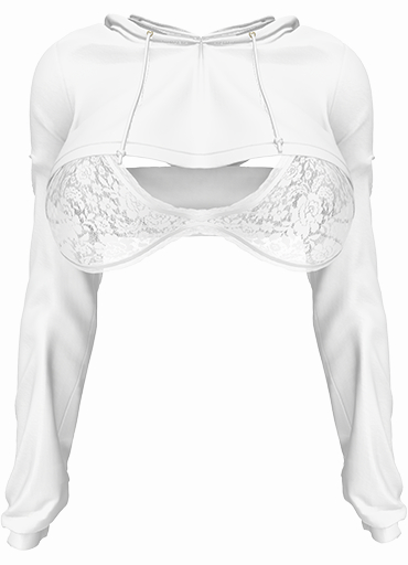 *CK* Tickle sweater WHITE