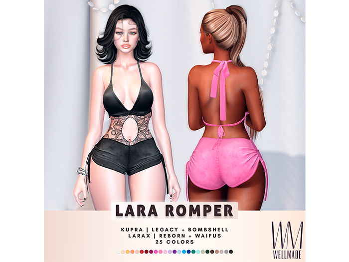 [WellMade] Lara Romper