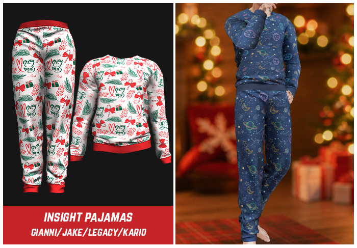 [INSIGHT] XMAS Pajamas BELEN MALE