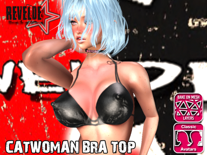 REVELDE CATWOMAN BRATOP