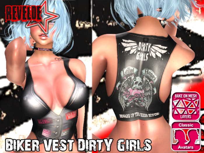 REVELDE VEST DIRTYGIRLS