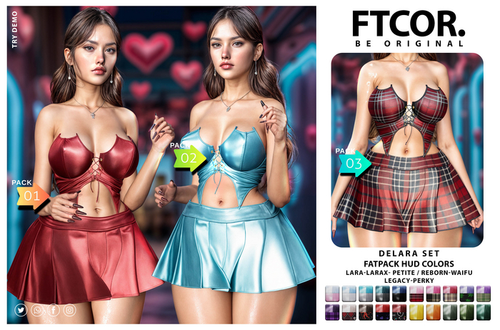 :::FTCOR:::DELARA_SET::: FATPACK