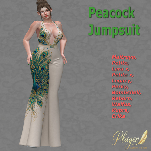 Peacock Jumpsuit  - PLAGEN  (ADD)
