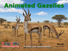 Animated Gazelles (TrigiGifts)
