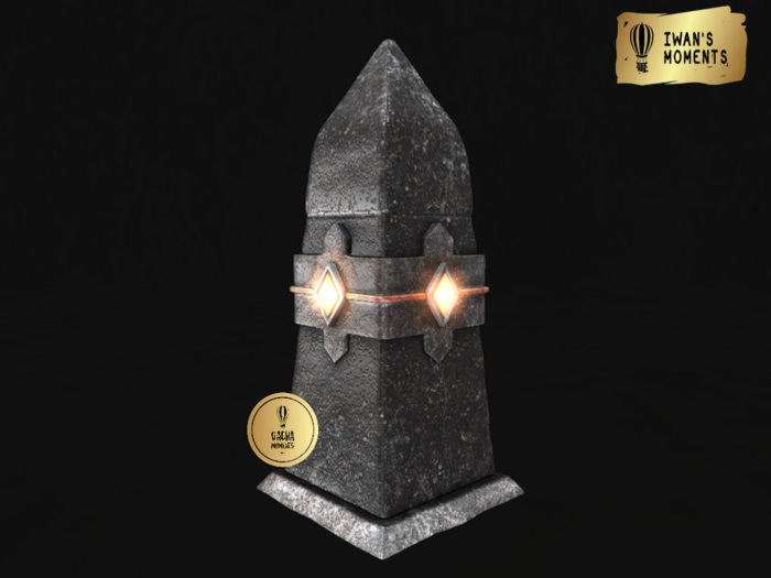 3 - ionic : Energy source stone - Dark