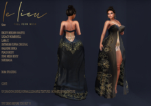 **LeLi**240** Long dress**FULL PERM MESH