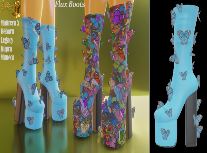.:Minova:. Blue Flux Boots