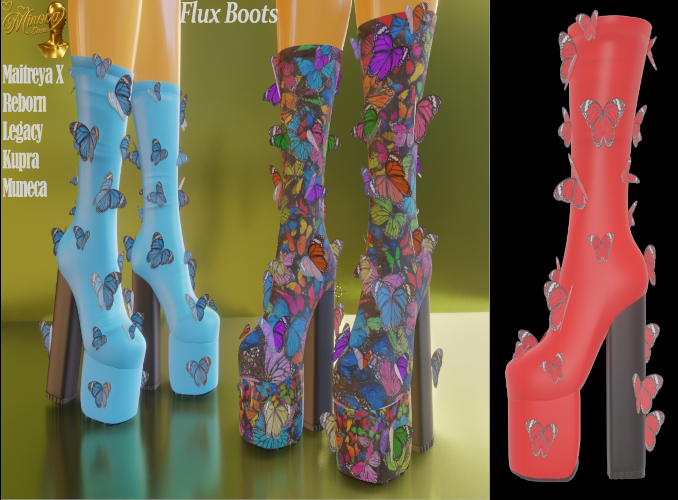.:Minova:. Red Flux Boots