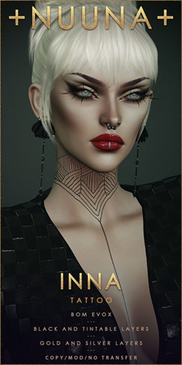 +Nuuna+ INNA Tattoo EVOX 2K