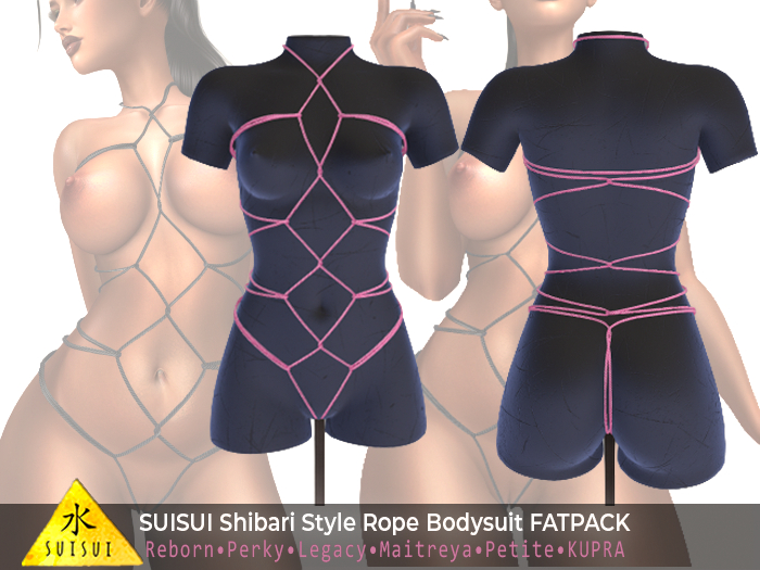 SUISUI Shibari Style Rope Bodysuit FATPACK
